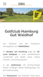 Mobile Screenshot of gut-waldhof.de